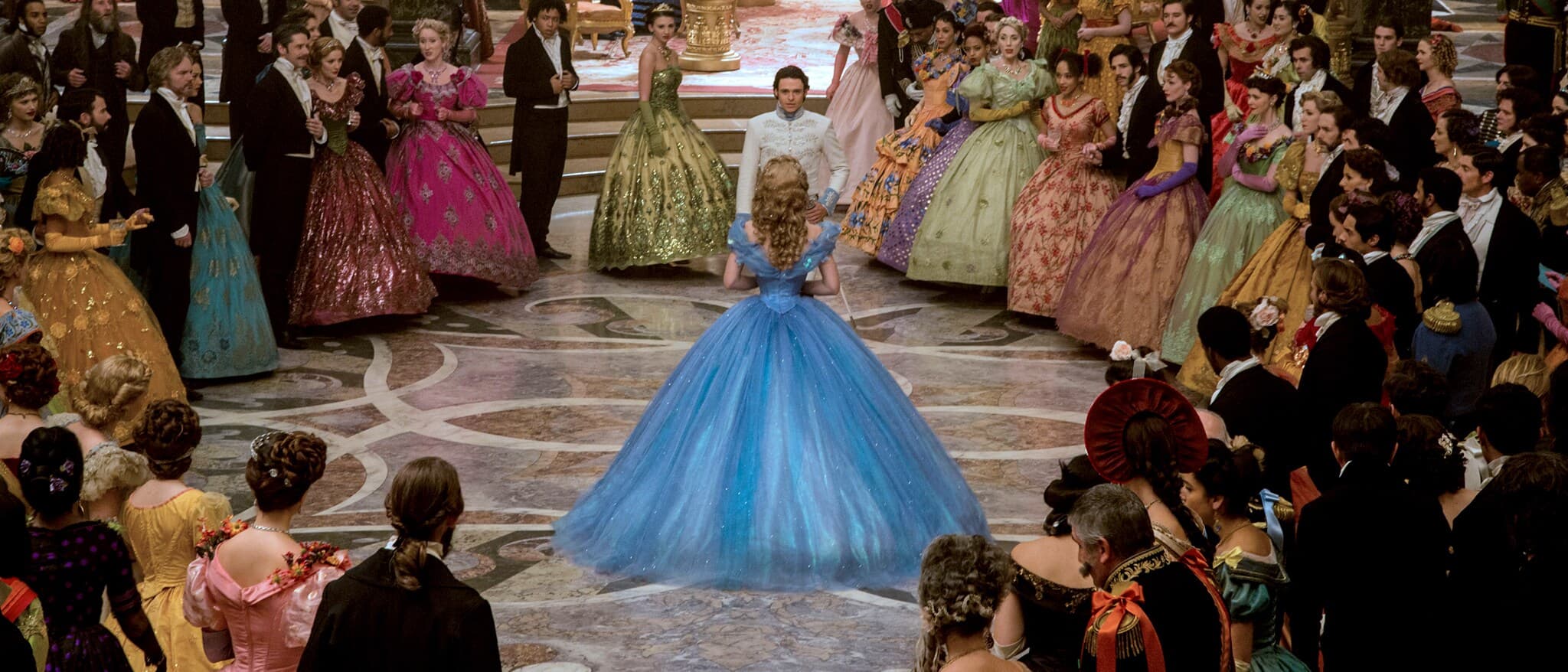 Cinderella at the royal ball